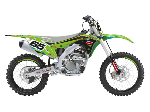Blackbird Racing Replica Team Kawasaki 2020 Graphics Kit Green, Black, 2, nordicamoto.ro