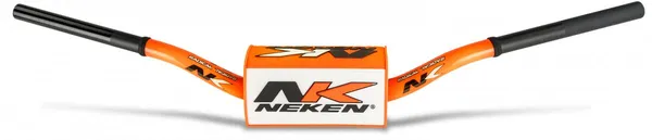 Variable Diameter Handlebars With Conical Design Fluorescent Orange, White-1