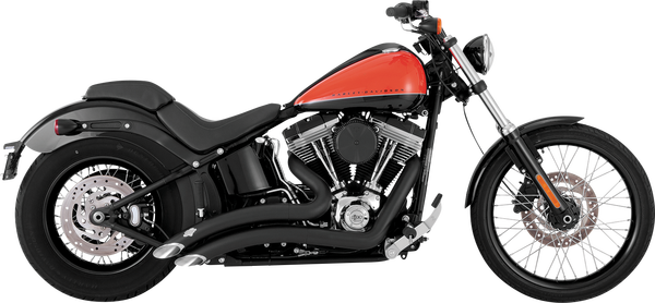 Big Radius Exhaust System Black, 4, nordicamoto.ro