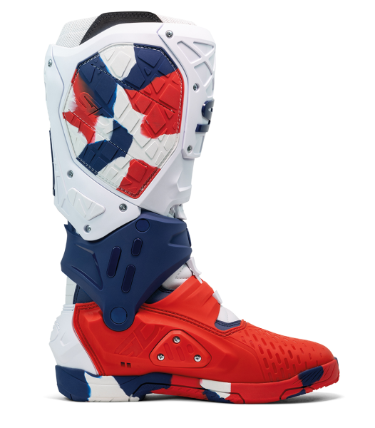 Cizme Sidi Crossair X White/Navy/Red-3