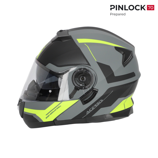 Casca Acerbis Serel 22.06 Black/Yellow-2