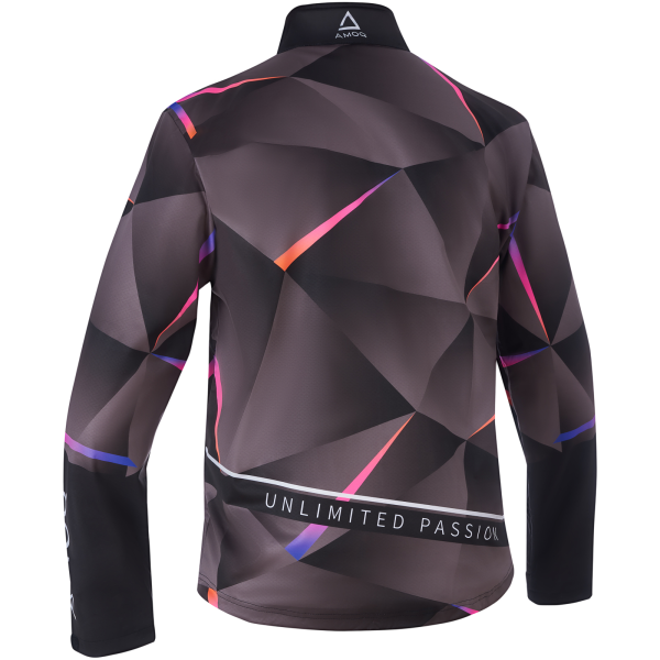 Geacă de curse AMOQ Apex V2, negru/gri/violet, mărimea 2XL, 2, nordicamoto.ro
