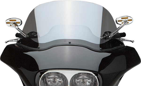 Stealth Mirror With Dual Intensity Leds Silver, Chrome, 2, nordicamoto.ro