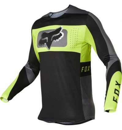 Tricou Fox Flexair Mirer Black/Yellow-dbd240d36967aa5a19042e406534de7e.webp