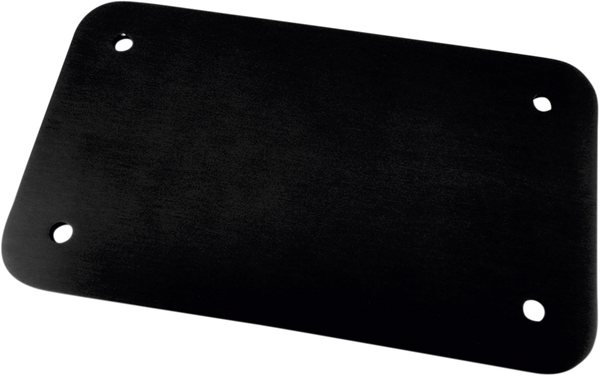 License Plate Back Plate Black, 1, nordicamoto.ro