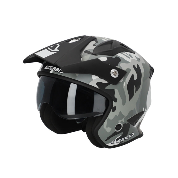 Casca Jet Acerbis Aria 22-06 Camo/Maro XXL-4