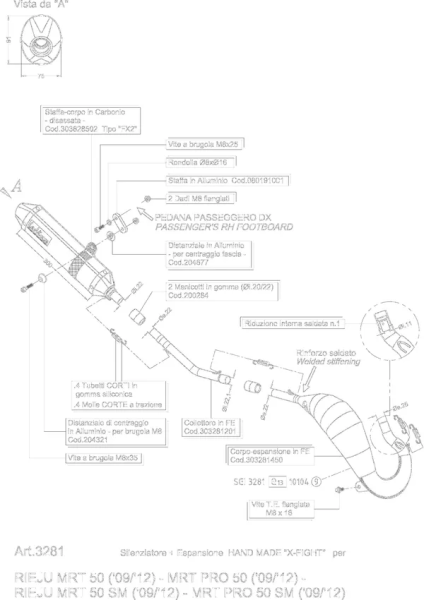 X-Fight Black Edition Full-System Exhaust Titanium, 3, nordicamoto.ro