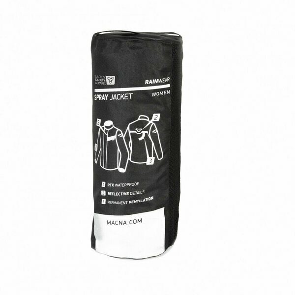 Geaca de ploaie dama MACNA SPRAY Negru XS-0