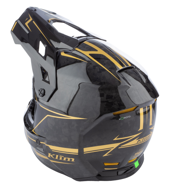 Casca Snowmobil Klim F3 Carbon Pro ECE Ascent Black - Asphalt-18