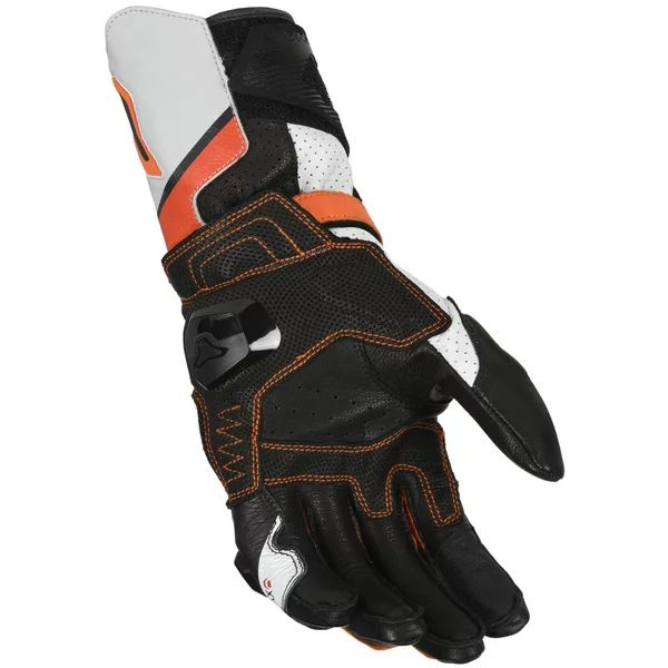 Manusi de piele sport MACNA PROTEGO S Rosu/Alb, 9, nordicamoto.ro