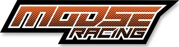 MOOSE RACING Moose Decal Black, Orange, 1, nordicamoto.ro