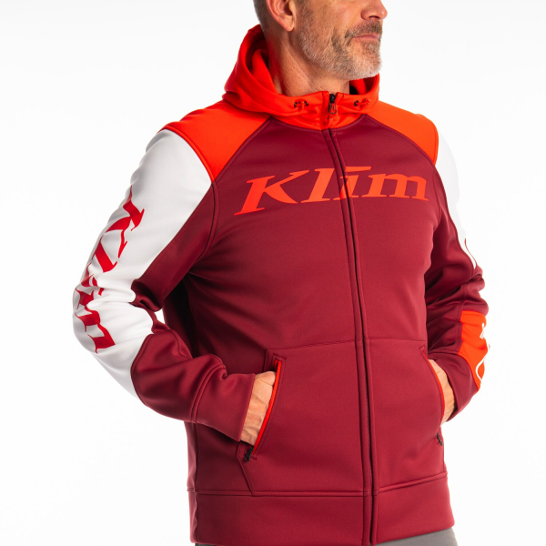 Hanorac Klim Stealth Cabernet - Fiery Red-9