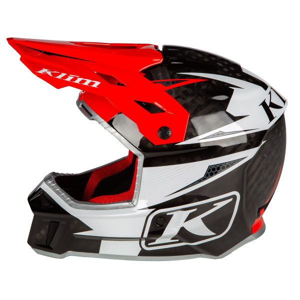 Casca Klim F3 Carbon Pro Off-Road ECE STRIKER CARBON GLOSS BLACK-5