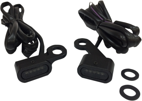 Led Handlebar Marker Lights Black, 1, nordicamoto.ro