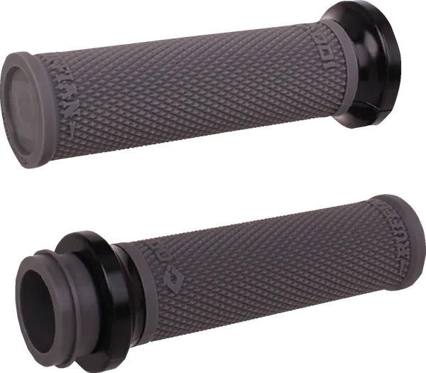 Ruffian Lock-on Street Grips Gray -0