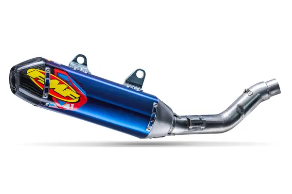 Factory 4.1 Rct Slip-on Muffler Anodized Blue 
