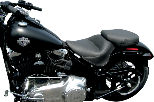 Wide Vintage Solo Seat Black, 2, nordicamoto.ro