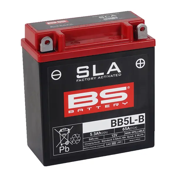 Sla Factory-activated Agm Maintenance-free Batteries Black-1