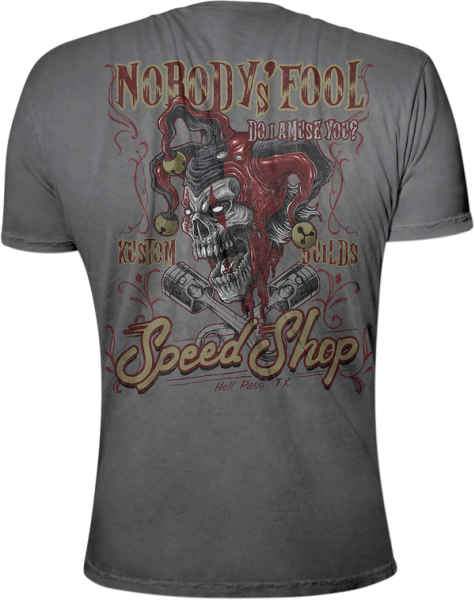 Nobody's Fool T- Shirt Gray L +, 1, nordicamoto.ro