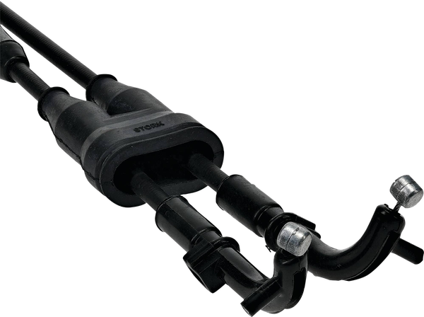 Black Vinyl Clutch Cable Black-6