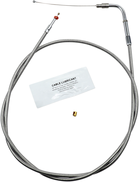 Stainless Steel Throttle/idle Cable Silver +305 mm (12''), 1, nordicamoto.ro