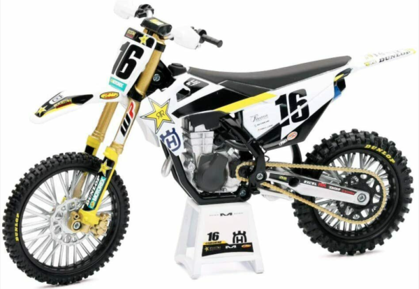 Macheta Zach Osborne Rockstar Energy Husqvarna FC 450 Toy Model 1:12