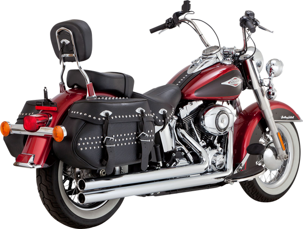 2-into-2 Big Shots Exhaust System Chrome, 2, nordicamoto.ro