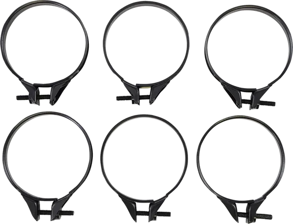 MOOSE RACING Oem Carburetor Clamps Black -0