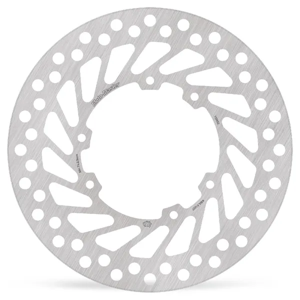 Vintage Series Brake Rotor Silver, Stainless Steel-0