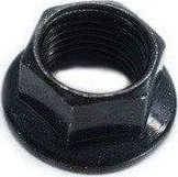 Nut with flange M16X1 5 WS 19 03