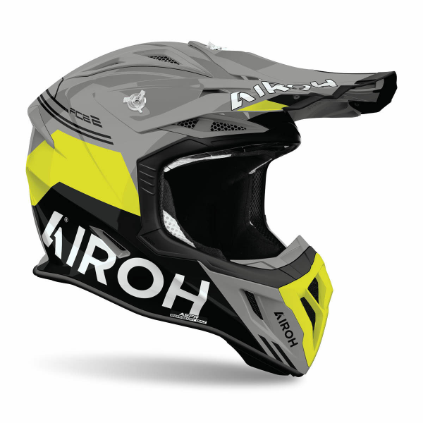 Cască Motocross Airoh Aviator Ace 2 Fury Yellow Gloss, 4, nordicamoto.ro