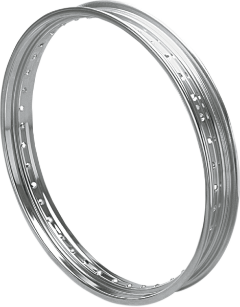 Rolled Edge Front Rim Silver, 1, nordicamoto.ro