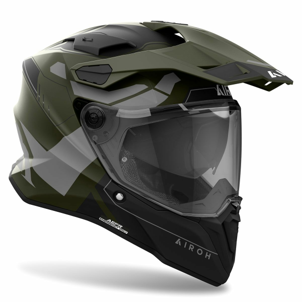 Cască Airoh Commander 2 Reveal Military Green-1