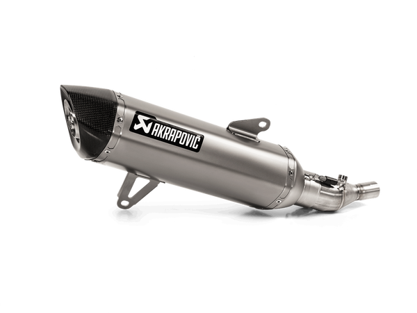 Slip-on Line Muffler Scooter Black, Carbon Fiber-6