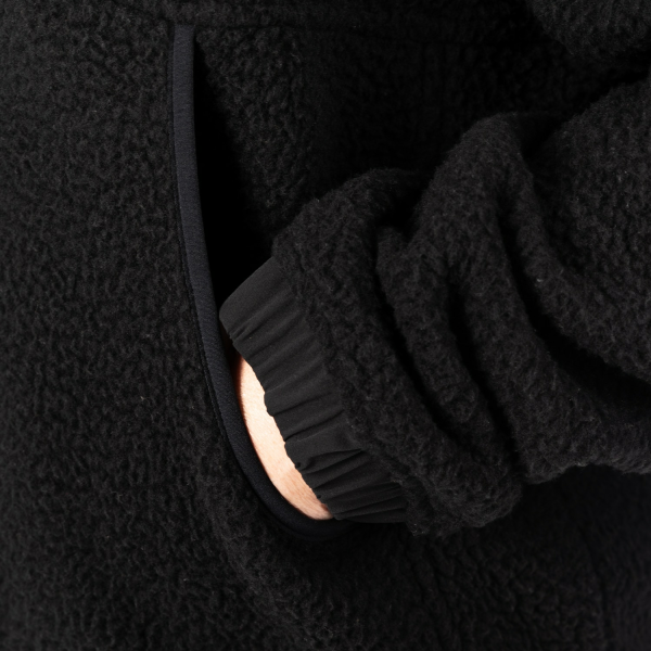 Hanorac Dama Klim Sira High Pile Fleece Black-1