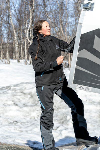 AMOQ Vernal V2 W's Jacket Black/Turquoise XS-1