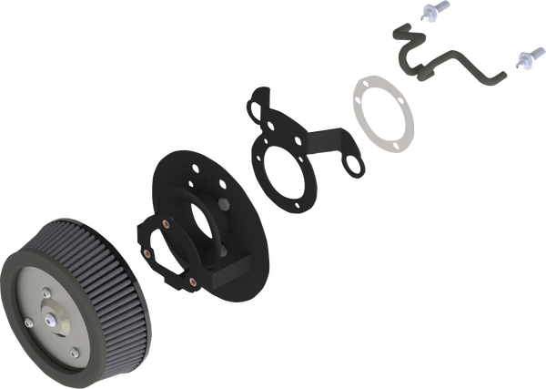 Vo2 Naked Air Cleaner Black, 1, nordicamoto.ro