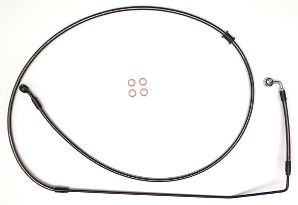 Braided Front Brake Line Chrome, Sterling Chromite® Ii Standard, 1, nordicamoto.ro