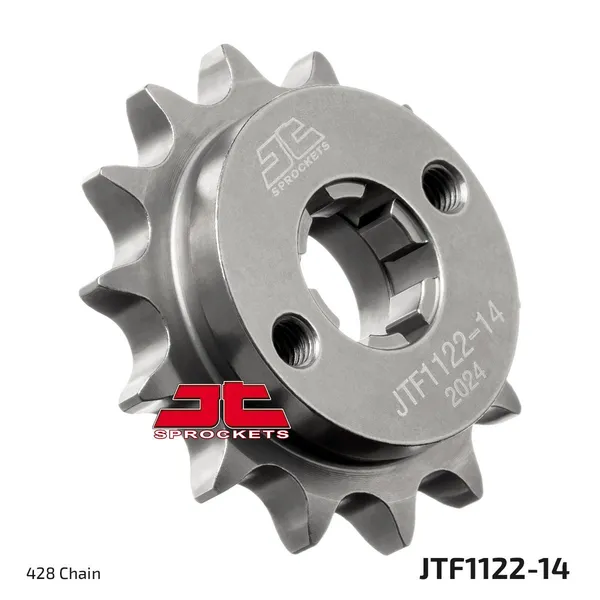 JT SPROCKETS Front Sprocket Natural 