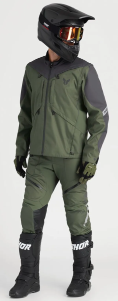 Pantaloni THOR Terrain In-the-boot Green-5