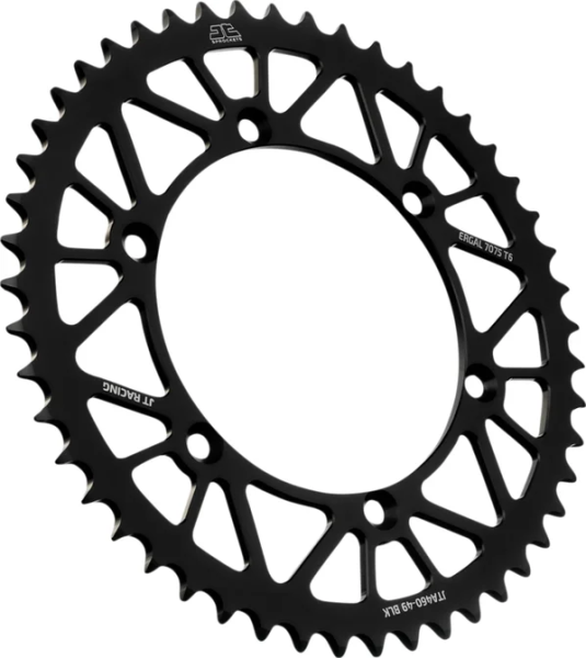 JT SPROCKETS Rear Sprocket Silver, 1, nordicamoto.ro