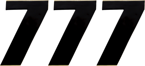 Vinyl Race Numbers Black, 2, nordicamoto.ro