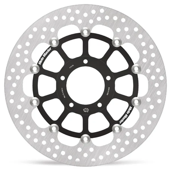Halo Series Floating Rotor Black, Stainless Steel-1