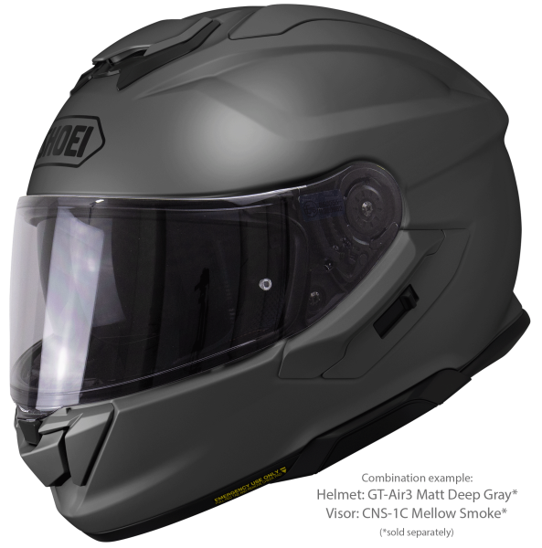 Casca integrala SHOEI GT-AIR3 Matt Deep Grey XXL-1