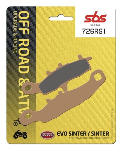 Rsi Offroad Racing Sintered Brake Pads, 1, nordicamoto.ro