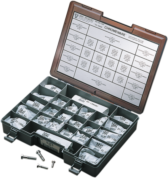 Hex-head Bolt Assortment Silver, 1, nordicamoto.ro