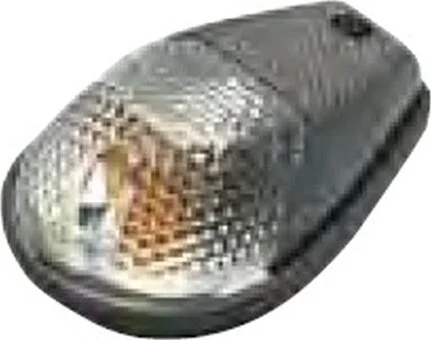 Flush Mount Marker Lights Carbon Fiber, 1, nordicamoto.ro