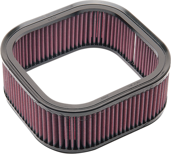 High Flow Replacement Air Filter Black, Red, 1, nordicamoto.ro
