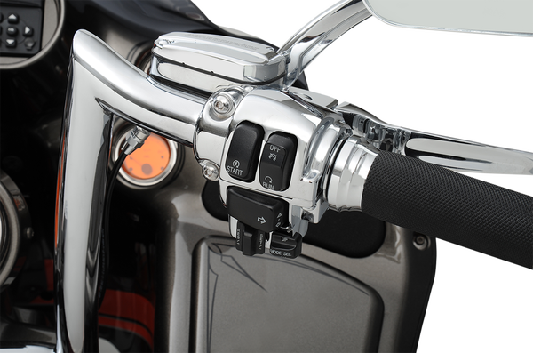 Handlebar Switch Housing Kit Silver, 1, nordicamoto.ro