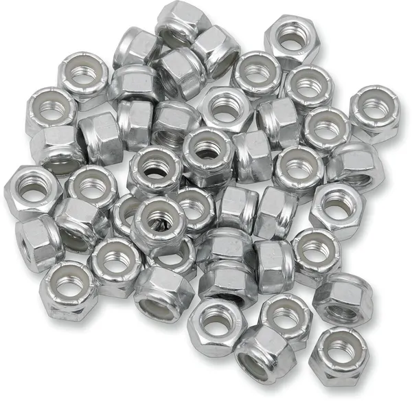 Nylock Nut Silver -0